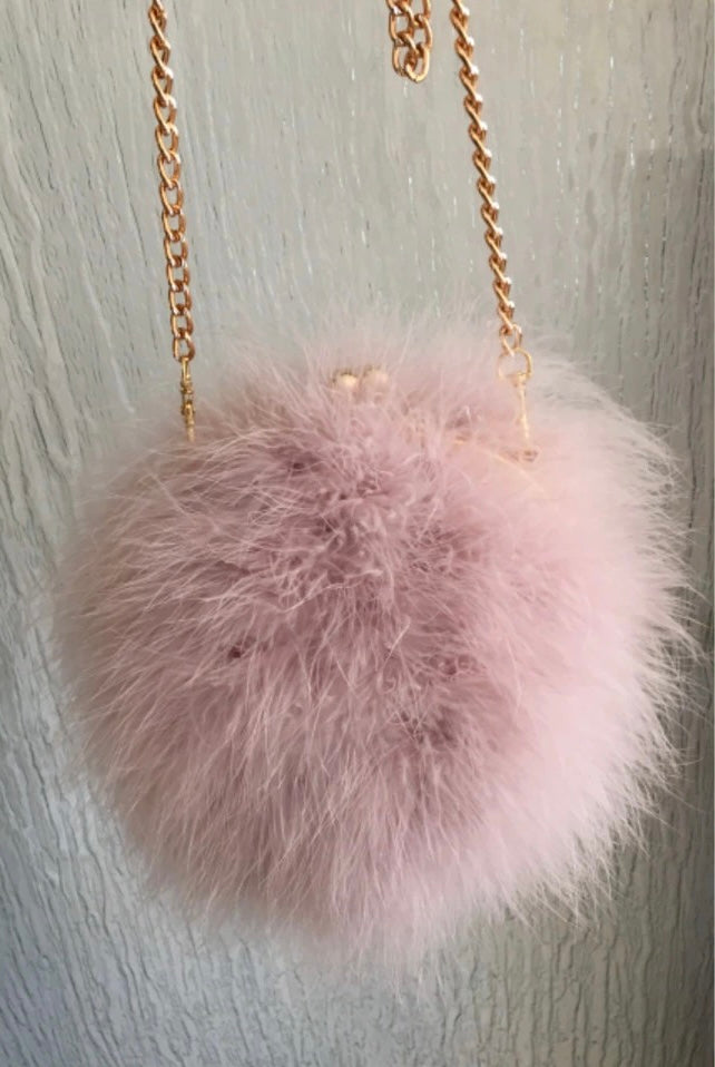 Bag fluffy lilac