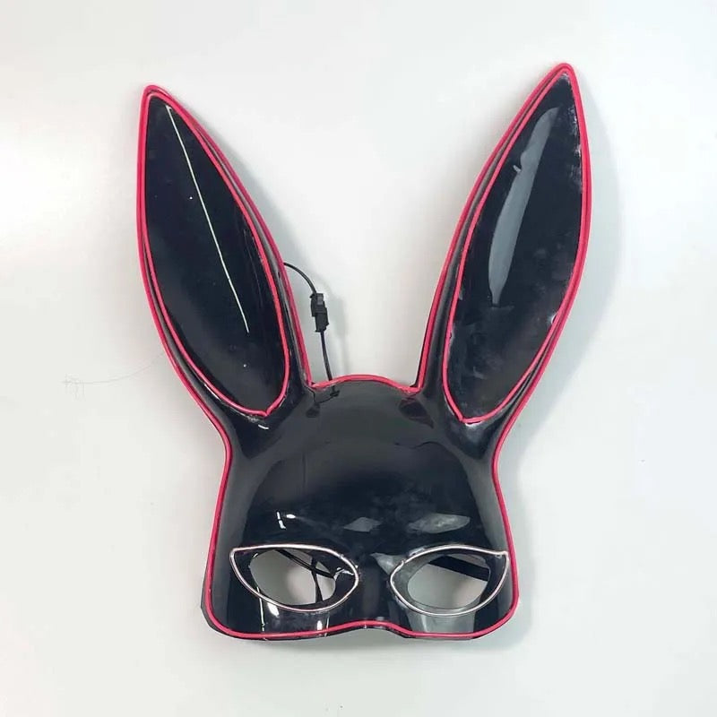 Máscara bunny led