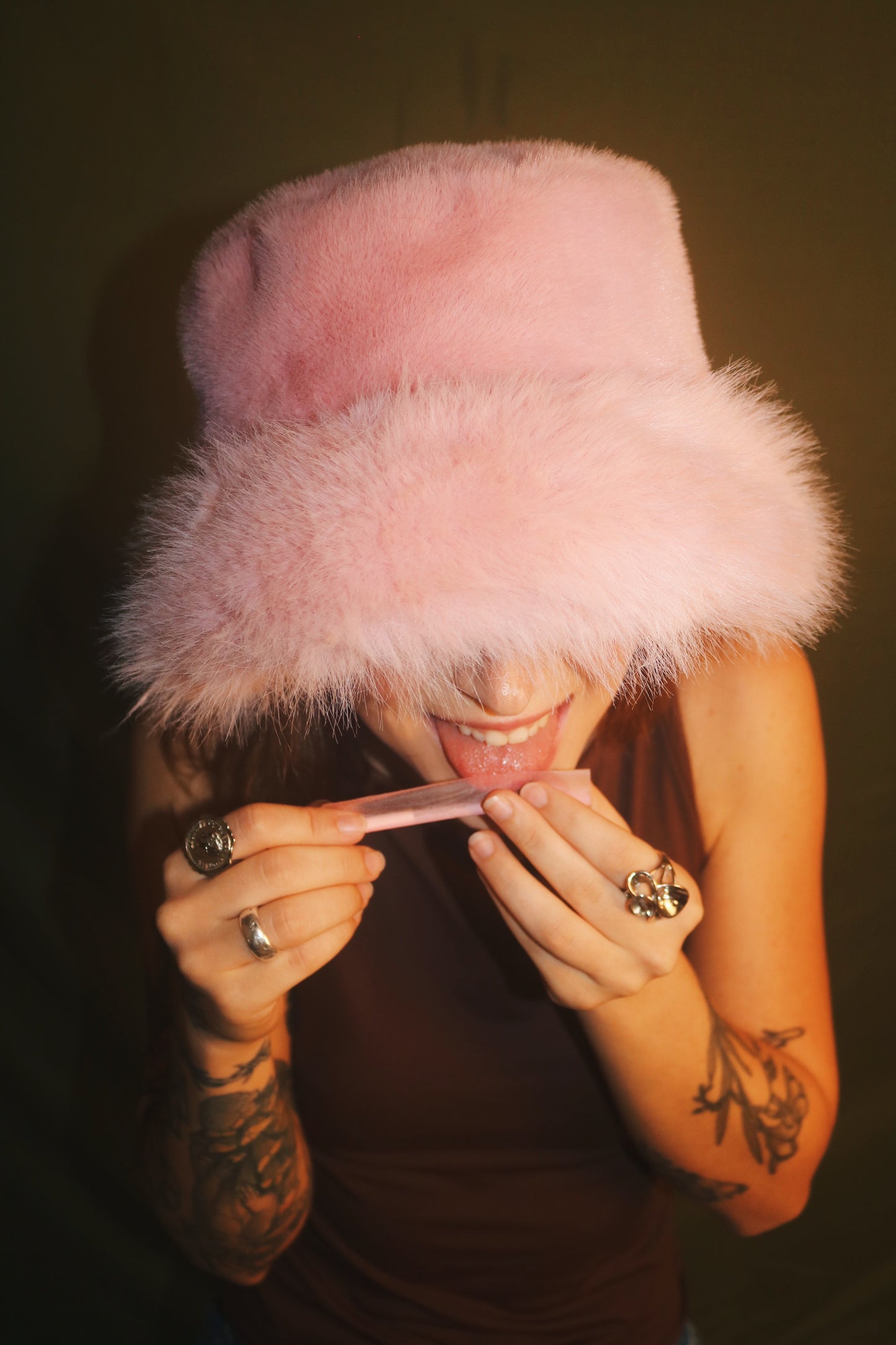 Hat fluffy
