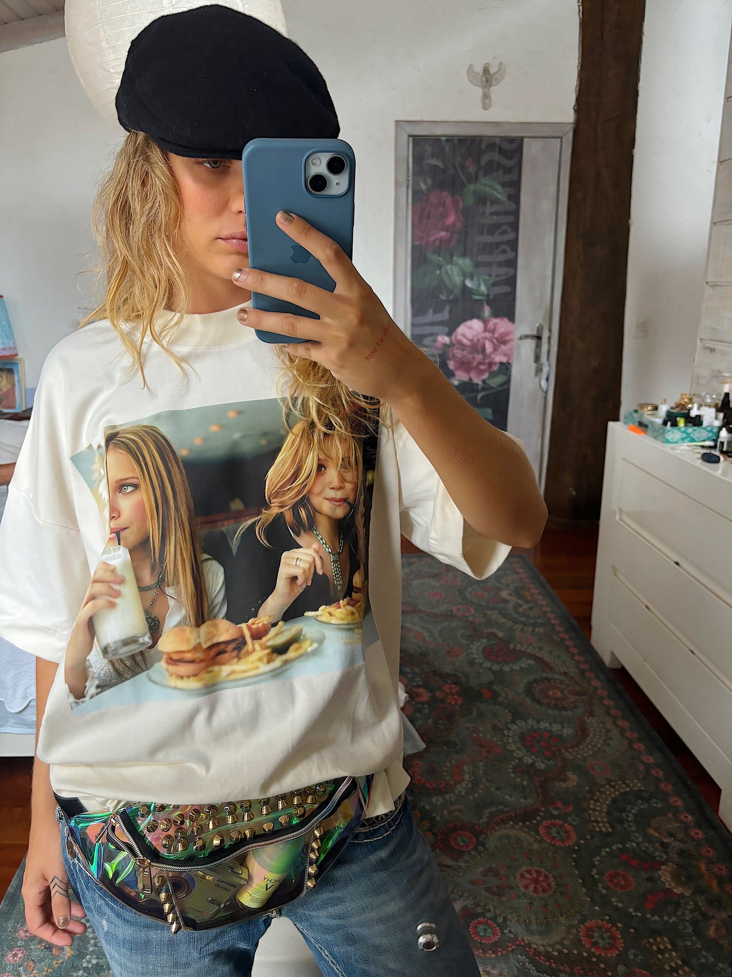 Camiseta off oversized manas Olsen