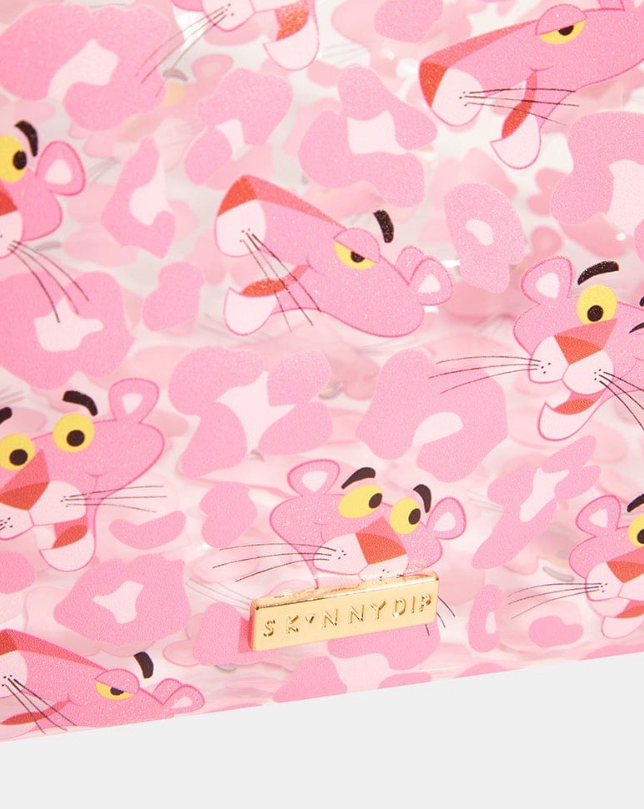 Case pink panther glitter