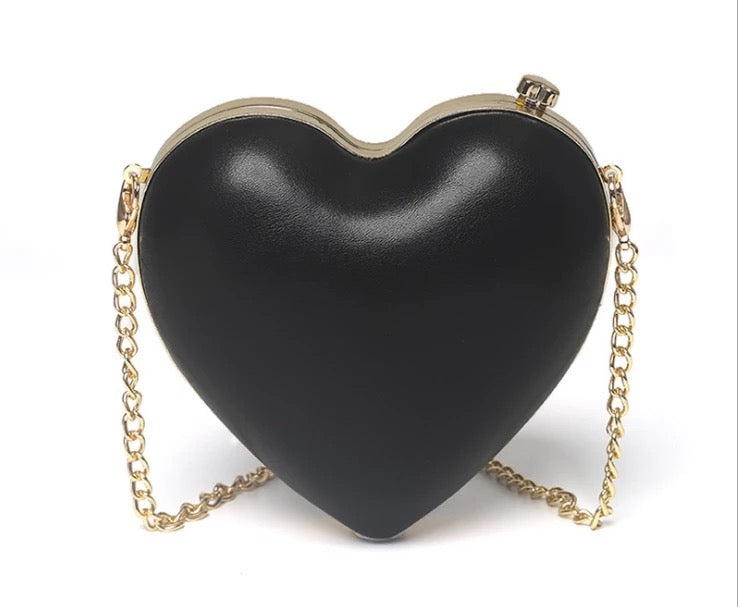 Clutch coração black