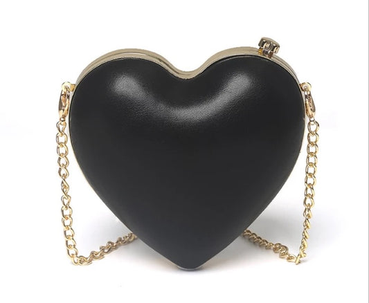 Clutch coração black