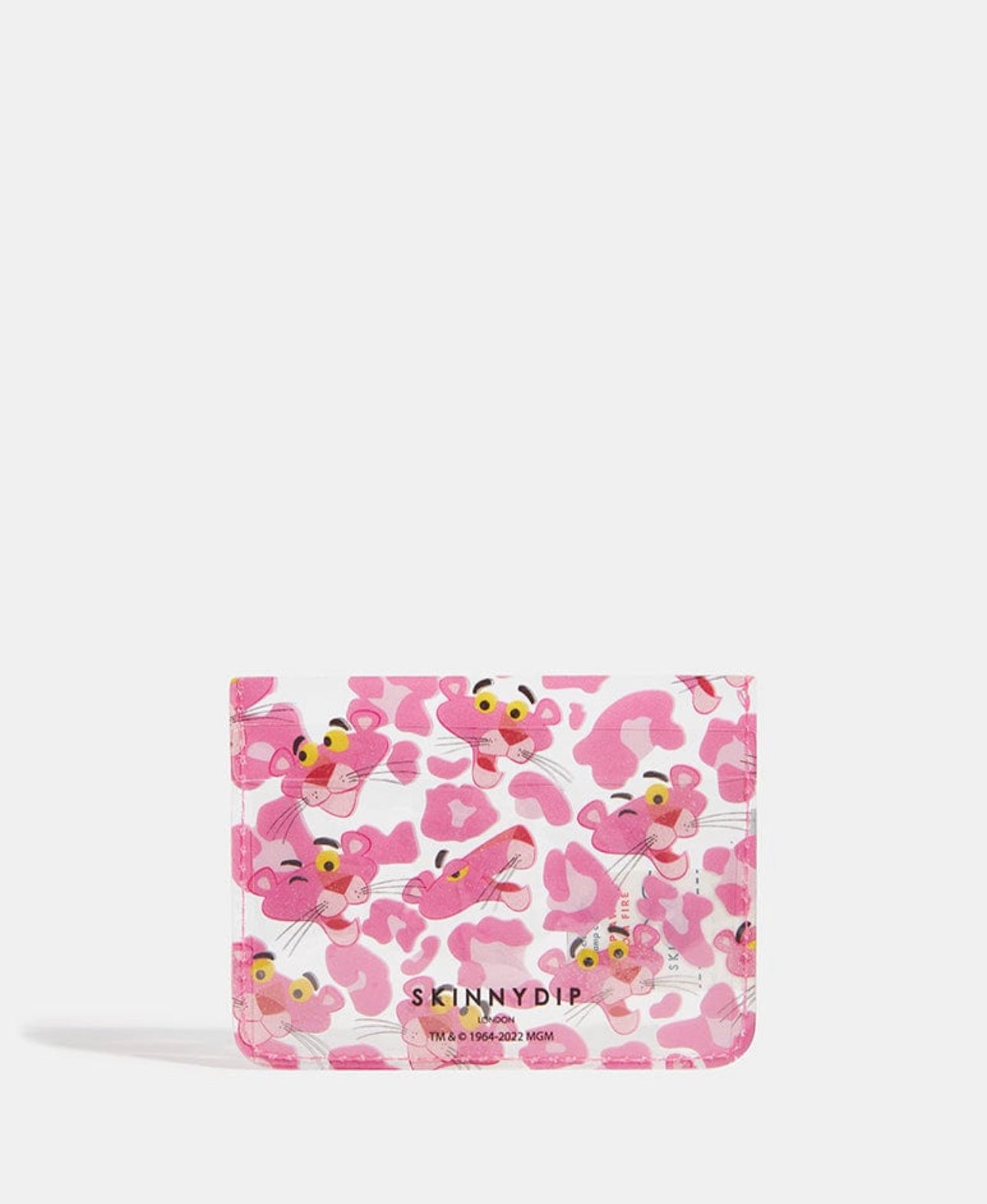 Pink panther porta cartão