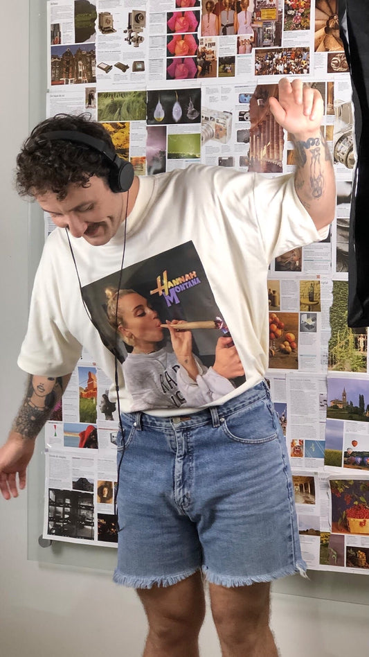 Camiseta oversized Hannah off  4:20
