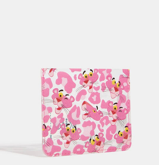 Pink panther porta cartão