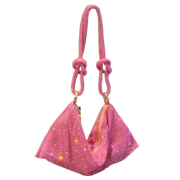 Bag strass rosa